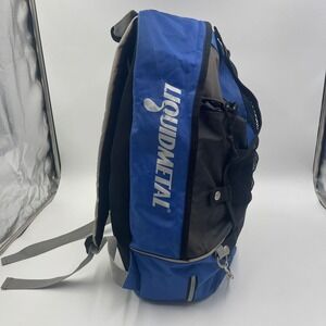 HEAD LiquidMetal Backpack Blue Black Gray Multi-Pocket School Tennis Rocquet
